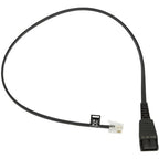 Jabra QD cord, straight, mod plug