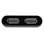 StarTech.com USB 3.0 to Dual DisplayPort Adapter, 4K 60Hz, DisplayLink Certified, USB to Dual DP Display Adapter, Dual DisplayPort Adapter for Mac & Windows