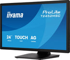 iiyama ProLite T2452MSC-B2AG computer monitor 61 cm (24") 1920 x 1080 pixels Full HD LED Touchscreen Black