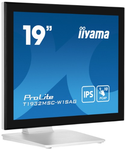 iiyama ProLite 19’’ 10pt touch monitor featuring IPS panel and AG coating