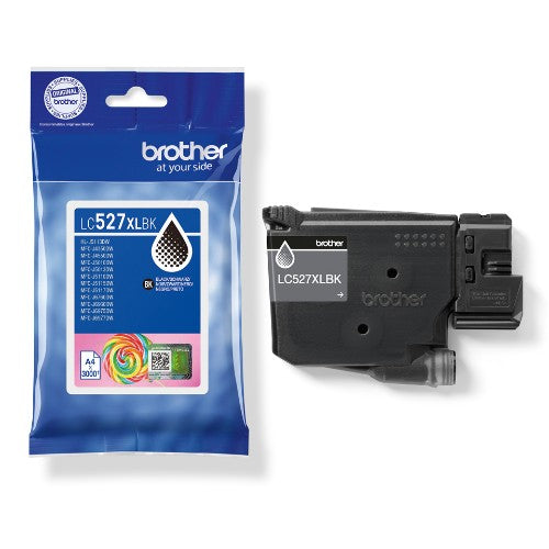 Brother LC-527XLBK Ink cartridge black high-capacity, 3.5K pages ISO/IEC 19752 for Brother MFC-J 4350/6560/6975