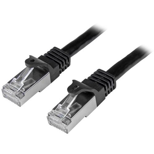 StarTech.com Cat6 Patch Cable - Shielded (SFTP) - 0.5 m, Black