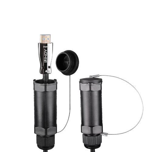 Lindy 38533 HDMI cable 100 m HDMI Type A (Standard) Black