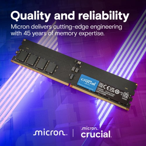 Crucial CT2K16G64C52CU5 memory module 32 GB 2 x 16 GB DDR5 6400 MT/s 288-pin DIMM