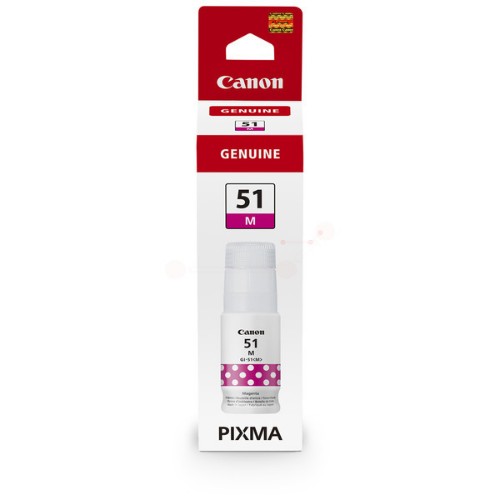 Canon 4547C001/GI-51M Ink bottle magenta, 7.7K pages 70ml for Canon Pixma G 1520/1530/3590