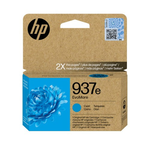 HP 4S6W6NE/937E Printhead cartridge cyan Evomore, 1.65K pages ISO/IEC 19752 for HP OJ Pro 9100/e
