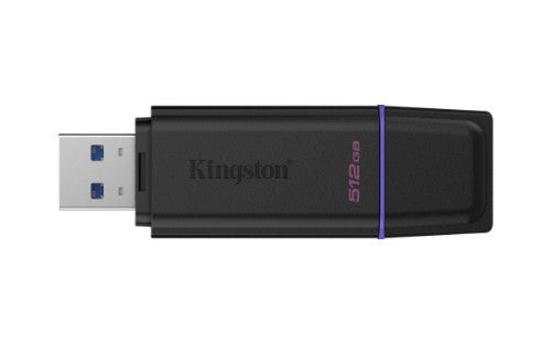Kingston Technology DataTraveler 512GB Portable USB 3.2 Gen 1 Exodia Black/Purple