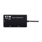 Tripp Lite P136-06N-HDV-4K DisplayPort to VGA/DVI/HDMI All-in-One Converter Adapter, DP ver 1.2, 4K 30 Hz HDMI