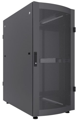 Intellinet 19" Server Cabinet - Free Standing, 36U, 600x1200mm (width x depth), Black, Flatpack, Max 1500kg, Multi-Point Door Lock, One Lock Per Side Panel, Usable Depth 123 to 973mm, IP20 rated, Rack, Steel