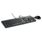 HPE 672097-B33 keyboard Mouse included Office USB QWERTY Black