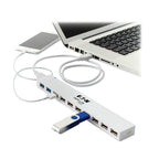 Tripp Lite U360-010C-2X3 10-Port USB 3.x (5Gbps) / USB 2.0 Combo Hub - USB Charging, 2 USB 3.x & 8 USB 2.0 Ports