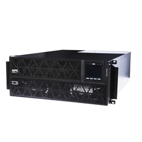 APC Smart-UPS On-Line, 5kVA/5kW, Rack/Tower, 230V, 2x IEC C13+1x IEC C19+Hard wire 3-wire (H+N+E) outlets, Network Card, W/O rail kit