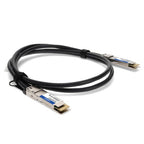 AddOn Networks QDD-400-CU0-5M-AO InfiniBand/fibre optic cable 0.5 m QSFP-DD DAC Black