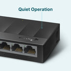 TP-Link LS1005G network switch Unmanaged Gigabit Ethernet (10/100/1000) Black