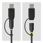 StarTech.com USB-C/USB-A to M.2 NVMe Dock Adapter, 10Gbps, Tool-Free External M.2 NVMe SSD Reader, B+M/M-Key