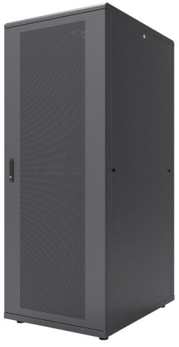 Intellinet 19" Server Cabinet - Free Standing, 42U, 800x1200mm (width x depth), Black, Flatpack, Max 1500kg, Multi-Point Door Lock, One Lock Per Side Panel, Usable Depth 123 to 973mm, IP20 rated, Rack, Steel