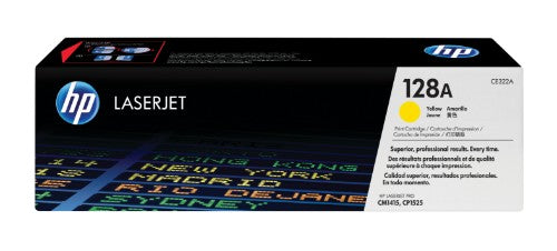 HP CE322A/128A Toner yellow, 1.3K pages ISO/IEC 19798 for HP LJ Pro CP 1525
