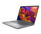 HP ZBook 8 G1as Data Science Copilot+ PC AMD Ryzen AI 9 HX PRO 375 Mobile workstation 35.6 cm (14") WUXGA 64 GB DDR5-SDRAM 1 TB SSD Wi-Fi 7 (802.11be) Windows 11 Pro AI Workstation, AI PC Silver