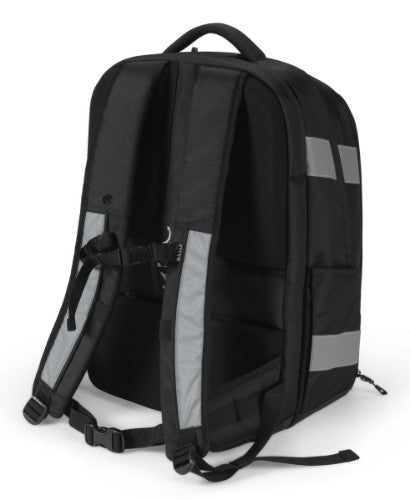 DICOTA REFLECTIVE backpack Casual backpack Black Thermoplastic polyurethane (TPU)