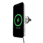 Belkin BoostCharge Pro Smartphone Silver, White USB Wireless charging Fast charging Auto