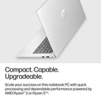 HP E46PYET laptop 35.6 cm (14") WUXGA 16 GB DDR5-SDRAM 512 GB SSD Wi-Fi 7 (802.11be) Windows 11 Pro Silver