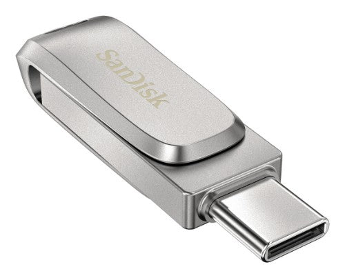 SanDisk Ultra Dual Drive Luxe USB flash drive 2 TB USB Type-A / USB Type-C 3.2 Gen 1 (3.1 Gen 1) Silver