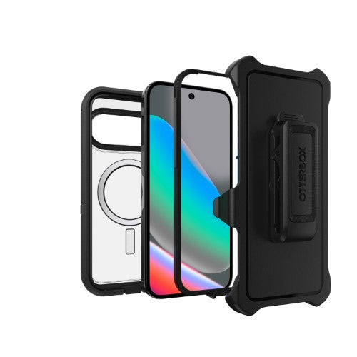 OtterBox Defender Pro XT with Magnets Series for Google Pixel 10/Pixel 10 Pro, Dark Side