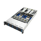 ASUS RS720A-E13-RS12U Socket SP5 Rack (2U) Black, Silver