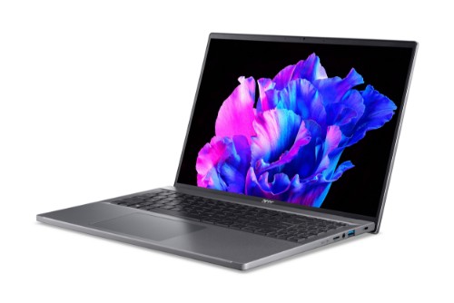 Acer Swift SFG16-71-539Z Intel® Core™ i5 i5-1335U Laptop 40.6 cm (16") 3.2K 16 GB LPDDR5-SDRAM 512 GB SSD Wi-Fi 6 (802.11ax) Windows 11 Home Grey