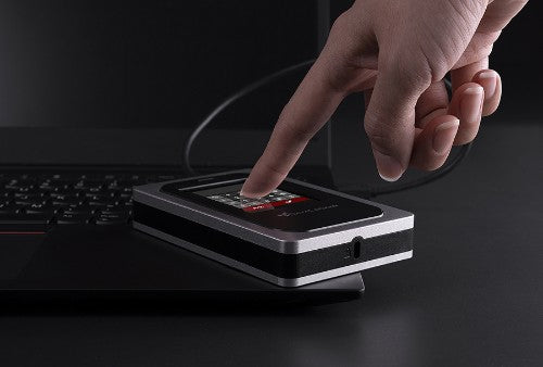 DataLocker DL4 FE, 2TB SSD, FIPS 140-3 L3, AES 256-bit, Touchscreen, USB 3.2 Gen 1