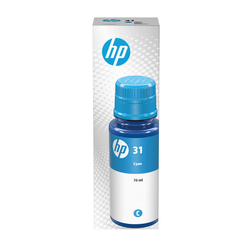 HP 1VU26AE/31 Ink cartridge cyan, 8K pages 70ml for HP Smart Tank Plus 555/Wireless 455/7005