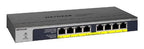 NETGEAR GS108PP Unmanaged Gigabit Ethernet (10/100/1000) Power over Ethernet (PoE) Black