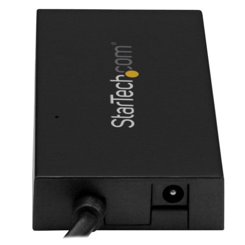 StarTech.com 4 Port USB 3.0 Hub - USB Type-A Hub with 1x USB-C & 3x USB-A (SuperSpeed 5Gbps) - USB Bus or Self-Powered - Portable USB 3.1/3.2 Gen 1 BC 1.2 Charging Hub w/ Power Adapter~4 Port USB 3.0 Hub - USB Type-A Hub with 1x USB-C & 3x USB-A (SuperSpe