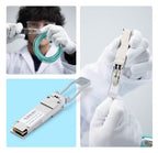 StarTech.com Cisco QSFP-40/100-SRBD Compatible QSFP Module, 40/100Gbps Multi Mode Fiber (MMF), 100m [328ft], LC Transceiver, 850nmTX/900nmRX