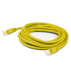AddOn Networks ADD-10FCAT5E-YW networking cable Yellow 3.05 m Cat5e U/UTP (UTP)