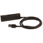 StarTech.com SATA to USB Cable, USB 10Gbps to 2.5in and 3.5in SATA I II III Hard Drive Adapter, External Converter for SSD or HDD Data Transfer