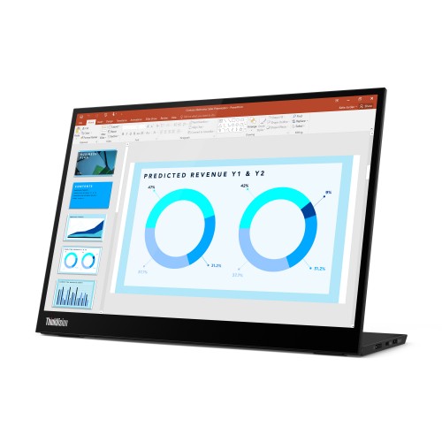 Lenovo ThinkVision M14d computer monitor 35.6 cm (14") 2240 x 1400 pixels 2.2K LED Black