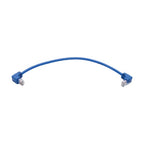 Tripp Lite N204-001-BL-UD Up/Down-Angle Cat6 Gigabit Molded UTP Ethernet Cable (RJ45 Up-Angle M to RJ45 Down-Angle M), Blue, 1 ft. (0.31 m)