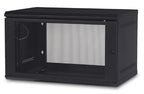 APC NetShelter WX AR106, 6U/HE, 19inch patch cabinet, Wall mounting, Unassembled, 400MM deep