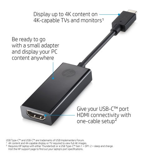 HP USB-C to HDMI 2.0