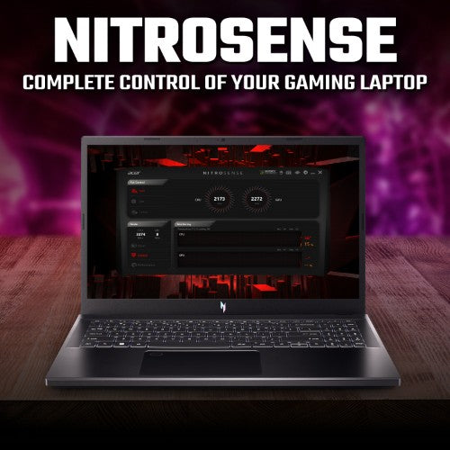 Acer Nitro V 15 ANV15-51-51GU Intel® Core™ i5 i5-13420H Laptop 39.6 cm (15.6") Full HD 8 GB DDR5-SDRAM 512 GB SSD NVIDIA GeForce RTX 3050 Wi-Fi 6 (802.11ax) Windows 11 Home Black