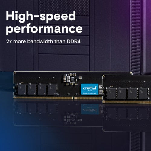 Crucial CT64G56C46U5 memory module 64 GB 1 x 64 GB DDR5 288-pin DIMM
