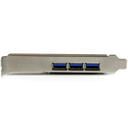 StarTech.com 4-Port PCI Express USB 3.0 Card - 5Gbps