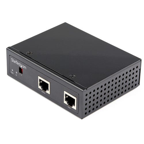 StarTech.com Industrial Gigabit PoE Splitter - 90W High Speed Power over Ethernet PoE+++ Splitter - 12-48V DC Splitter 802.3bt - LAN/RJ45 Ultra PoE to DC Adapter - -40C to +75C - TAA