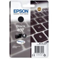 Epson C13T07U140/407 Ink cartridge black, 2.6K pages ISO/IEC 19752 41.2ml for Epson WF 4745
