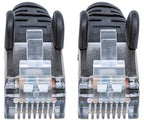 Intellinet Network Patch Cable, Cat6, 2m, Black, Copper, S/FTP, LSOH / LSZH, PVC, RJ45, Gold Plated Contacts, Snagless, Booted, Lifetime Warranty