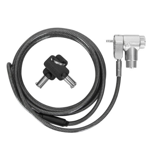 Targus ASP95MKGLX-25 cable lock Silver 2 m
