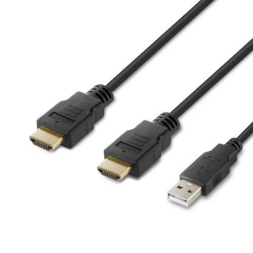 Belkin F1DN2MOD-HC-H06 KVM cable Black 1.8 m