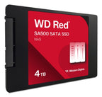 SanDisk Red WD ™ SA500 SATA SSD 2,5"/7 mm POWERED BY 4 TB