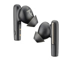 HP Poly Poly Voyager Free 60 UC Black Earbuds +BT700 USB-C Adapter +Basic Charge Case